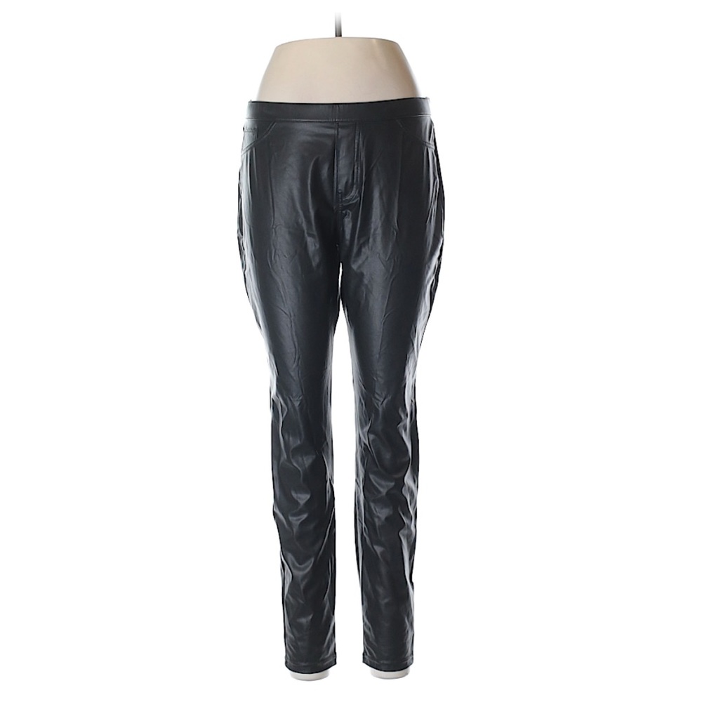 Hue Faux Leather Pants